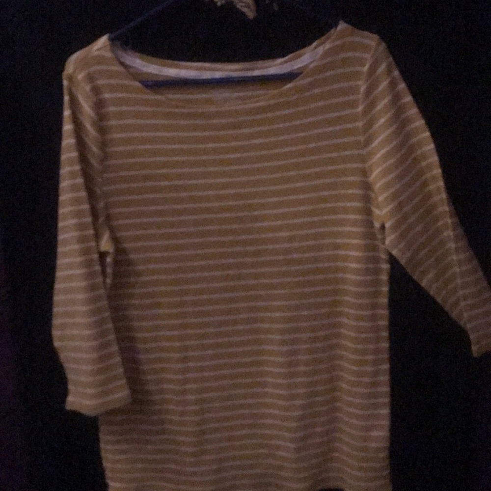 Yellow striped longsleeve